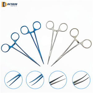 Pince anti-moustique hémostatique 14cm 16cm pince anti-moustique chirurgicale droite incurvée pince anti-moustique Kit Instrument médical - Product Image 3