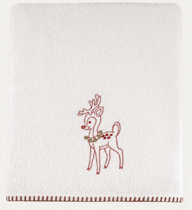 ชุดผ้าขนหนูอาบน้ำผ้าฝ้ายปักลาย Dear Embroidery เนื้อนุ่ม ซึมซับดี ทอแบบแจ็คการ์ด รูปทรงสี่เหลี่ยมผืนผ้า สำหรับใช้ในบ้าน ขนาดสำหรับผู้ใหญ่ - Product Image 1