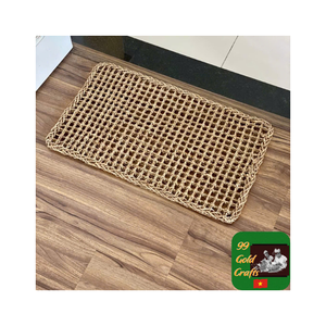 Tapis en jonc de mer multi-usages pour la décoration intérieure et extérieure de l'espace de vie Tapis en paille tissée Durable et facile à utiliser - Product Image 1