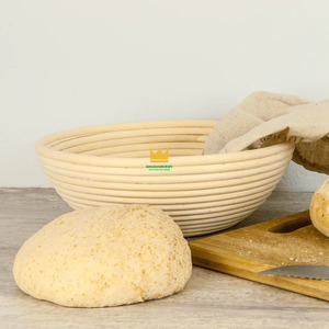 Cuenco brotform de prueba de ratán de Vietnam, juegos de cesta de prueba de banneton de pan artesanal para panaderos - Product Image 2