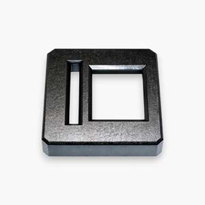 Juego de 2 Carcasas Cuadradas Grandes para Entrada de Monedas - Envío Gratis - Accesorio para Máquina de Entretenimiento - Product Image 1