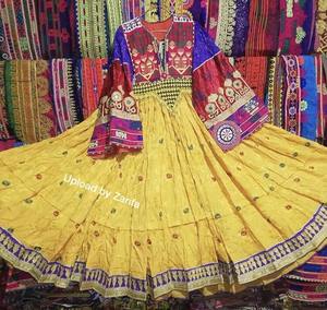 Nouvelle arrivée 2026 Robe Zerdze Madgul pour femmes, maxi robe afghane Guldoze à motifs floraux, robe kuchi décontractée à manches longues, élégante pour les fêtes, taille - Product Image 3