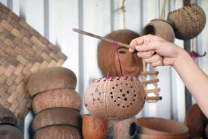 Eco2go Creative Vintage Coco Shell Tea Light Portavelas Ecológico Decoración del hogar con precio - Product Image 2