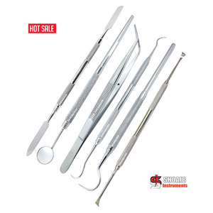 Ensemble d'examen dentaire manuel 3 pièces Soins bucco-dentaires Équipements de nettoyage et d'obturation des dents-Détartreur de faucilles U6/H7 Towner Jacquette - Product Image 3