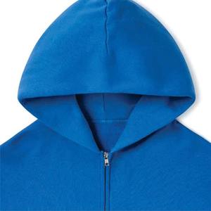Temporada de invierno Ropa al aire libre Hombres Cremallera Sudadera con capucha/Peso ligero Material de algodón personalizado Hecho Hombres Cremallera Sudadera con capucha - Product Image 6