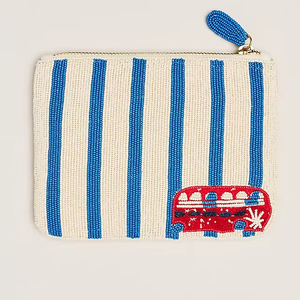 Monedero Popular Hecho a Mano con Cuentas y Anillo Desmontable para Guardar Dinero y Tarjetas en Días de Juego - Product Image 1