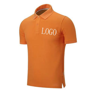 เสื้อโปโลผ้าคอตตอนโพลีเอสเตอร์ทอลายดีไซน์สีพื้นโลโก้ตามสั่งสำหรับผู้ชาย - Product Image 6