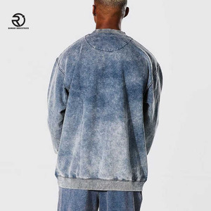 Nouveaux hommes en gros de haute qualité impression personnalisée meilleure qualité sweats à capuche Street Wear lourd 350Gsm coton hommes sweat - Product Image 5