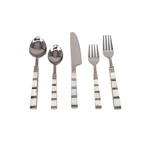 Juego de 5 cubiertos de acero inoxidable con cobre antiguo para Hotel, gran oferta, vajilla de Metal para el hogar a bajo precio - Product Image 5