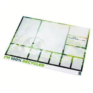 Recycled <b>Desk</b>-Mate A2 Sustainable Memo <b>Pad</b> Promotional Notepad for Eco-Friendly Merchandising - Product Image 3