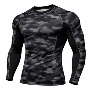 PASAKYA UPF50 Camiseta de Protección Solar Ecológica Antibacteriana Transpirable de Secado Rápido de Poliéster y Spandex para Jiu Jitsu MMA, Color Personalizado, Manga Larga - Product Image 3