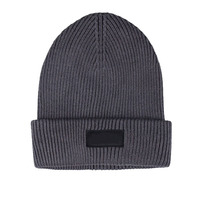 Vente en gros de Big Mea Culpa Y2K personnalisé Logo imprimé sans manchette Bonnet jacquard Bonnet d'hiver en tricot Bonnet Ronpex de qualité supérieure