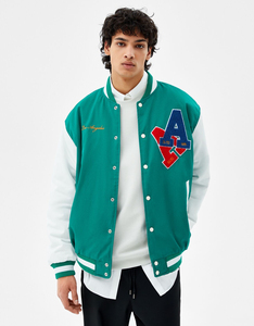 Veste d'hiver Streetwear conception personnalisée en usine de luxe veste de baseball manches longues vêtements de sport unisexe vestes universitaires en vrac OEM - Product Image 6