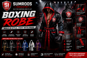 New Adult Men Boxing <b>Robe</b> <b>Satin</b> Customized Color & Logo High Quality Comfortable for MMA Fighting and Muay Thai - Product Image 6