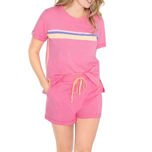 Custom Ladies Vintage Plain Raw Hem Shorts 100% Heavyweight 440 Grams <b>Terry</b> Cotton Streetwear High Waist Logo Washed Decorations - Product Image 4