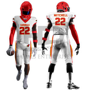 Pakistán hizo precio barato uniforme de fútbol americano servicios OEM nuevo estilo uniforme de fútbol americano - Product Image 2