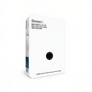 Inversor Híbrido de Cadena <span class=keywords><strong>Growatt</strong></span> <span class=keywords><strong>MIN</strong></span> <span class=keywords><strong>6000TL</strong></span>-<span class=keywords><strong>XH</strong></span>-US de 6kW para Conexión a Red, Triple Salida 380V, IP65, WiFi - Product Image 2