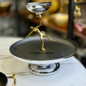 เชิงเทียนโลหะพร้อมเชิงเทียนสไตล์ใบไม้สำหรับบ้านและสวนที่วางเทียนดีไซน์แบบ2025 - Product Image 4