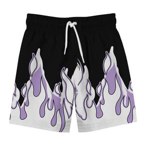 Shorts de bain de plage à taille mi-haute, respirants, écologiques, tricotés, à séchage rapide, avec cordon de serrage, de haute qualité, en gros, personnalisés - Product Image 5