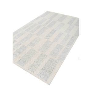 Tapis en laine tufté à la main Acar Ivory Classic Geometric, rectangulaire 4m, pour couloir, maison, viscose, 10mm, TLR-57-Jaipur Rugs US - Product Image 2