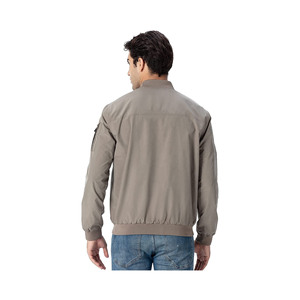 Veste coupe-vent de golf décontractée pour homme sur mesure, légère, grande taille, tissu imperméable, col à capuche, classique, respirante, poche - Product Image 2