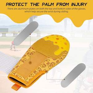 Nouveauté Gants de baseball universels en cuir/néoprène légers et durables pour la glisse, pour droitiers et gauchers - Product Image 5