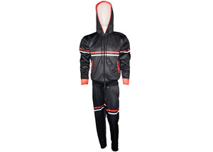 Professional Plain Solid Color Flared Tracksuit Men Hoodie Jogger Sweatpants Oversized Casual Breathable Streetwear Custom Logo - Product Image 5