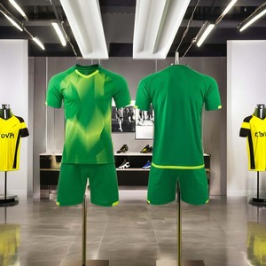 Tenues de football personnalisables, service OEM disponible, maillots de football de club de haute qualité, France, 100% polyester, léger - Product Image 1