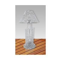 Lámparas Colgantes LED Modernas, Lámpara de Araña de Cristal Dorada para Decoración de Mesa de Boda, Uso en Hoteles