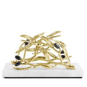 Base en marbre de luxe or corail Design moderne porte-serviettes écologique distributeur de mouchoirs créatif métal mariage élégant table - Product Image 3