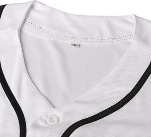 Maillots de baseball et de softball à séchage rapide respirants sublimés personnalisés 100% chemises de sport pour hommes en polyester avec logo personnalisé - Product Image 5