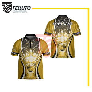 Respirant hommes bols de pelouse uniforme confortable vêtements de Sport Anti-rides prix raisonnable hommes bols de pelouse uniforme avec poids léger - Product Image 6