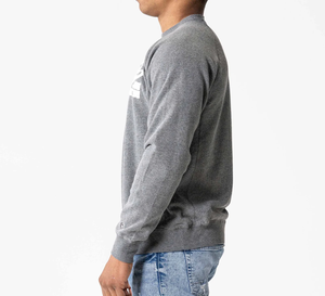 Sweat-shirt à manches longues personnalisé pour hommes, molleton doux avec impression bouffante et logos brodés, ensemble coupe décontractée de style solide - Product Image 3