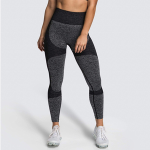 Nueva llegada de cuatro vías de estiramiento sin costuras Leggings Yoga Fitness & Yoga desgaste gimnasio Leggings para mujeres pantalones de yoga por NC Corporation - Product Image 4