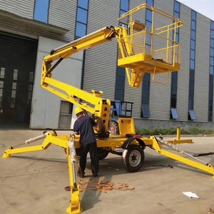 Meilleur approvisionnement 20m Cherry Picker Remorquable Boom Lift Machine Prix pour la vente aux États-Unis - Product Image 6