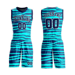 Ensemble d'uniformes de basket-ball sans manches de haute qualité Design en polyester personnalisable avec impressions personnalisées - Product Image 3