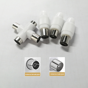 Juego de 4 conectores de audio y video 9,5mm macho 2*9,5mm hembra 9,5mm macho/hembra de mm - Product Image 2