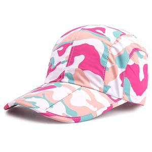 Gorras de Camionero Unisex de Lona Rosa Camuflaje, Disponibles en Todos los Colores, para Deportes al Aire Libre, Viajes, Transpirables, Impermeables, con Malla Trasera - Product Image 1