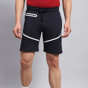 Shorts de sport Hip Hop pour hommes en polyester/nylon personnalisés, taille élastique, cordon de serrage externe, coupe-vent, séchage rapide, respirant, écologique - Product Image 1