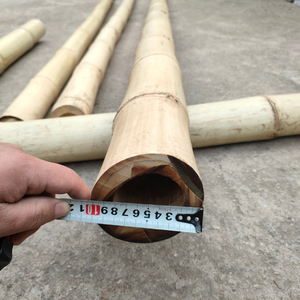 Matières premières naturelles de poteaux en bambou traités épais pour les limites de ferme et la construction de clôtures - Product Image 1