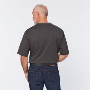 Camiseta de cuello redondo para hombre personalizada de fabricación OEM | Algodón suave, disponible en varios colores - Product Image 3