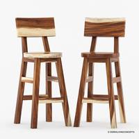 Chaise moderne en bois personnalisable de haute qualité, légère et peu encombrante pour la décoration intérieure, le salon et la salle à manger.