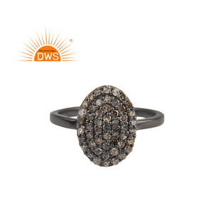 Dernière conception de bague empilable en argent sterling avec diamant naturel bijoux personnalisés pour les femmes cadeau pour elle - Product Image 1