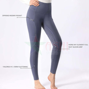 Vêtements de sport d'équitation à compression flexible, pantalons Jodhpur et culottes personnalisés, leggings d'équitation pour femmes, imperméables et coupe-vent - Product Image 4