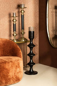 Candelabro de Metal dorado de lujo hecho a mano, decoración atractiva para el hogar para el Festival de Navidad para decoraciones de mesa de comedor - Product Image 5