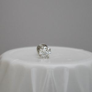 Goujons en diamant véritable certifiés IGI Boucles d'oreilles délicates faites à la main en or massif 14K Cadeau de bijoux romantiques pour un usage quotidien unisexe Brillant - Product Image 5