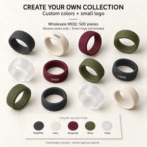 Funda de Silicona Transparente para Anillo Inteligente Oura con Etiqueta Privada para Comercio Electrónico y Suministro de Accesorios al por Mayor - Product Image 3