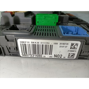 COMPUTADORA DE BORDE CITROEN C-Elysee Serie 9807531680 (12>16) - Product Image 4