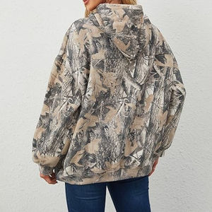 Anti-rides, respirant, sweats à capuche pour femme motif marbre sweat à capuche personnalisé confortable chaud élégant polyester imprimé Sublimation - Product Image 4