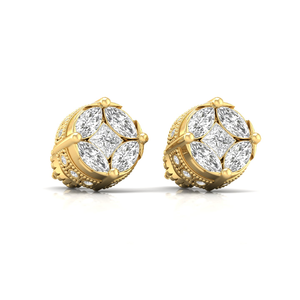 925ต่างหูเพชรสำหรับผู้หญิง1.41เพชรที่ถูกลอบสังหาร VVS-VS ความชัดเจน - Product Image 6